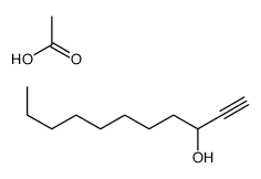 acetic acid,undec-1-yn-3-ol结构式
