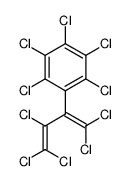 1,2,3,4,5-pentachloro-6-(1,1,3,4,4-pentachlorobuta-1,3-dien-2-yl)benzene Structure