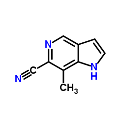1H-Pyrrolo[3,2-c]pyridine-6-carbonitrile, 7-Methyl- picture