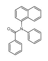 N-(naphthalen-1-yl)-N-phenylbenzamide结构式