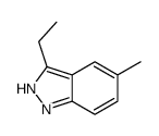 1H-Indazole,3-ethyl-5-methyl- Structure