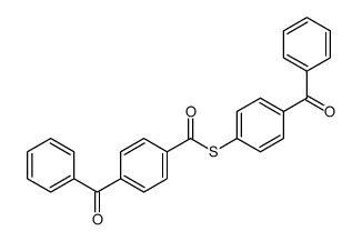 S-(4-benzoylphenyl) 4-benzoylbenzenecarbothioate结构式