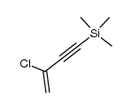 2-Chloro-4-(trimethylsilyl)-3-butyn-1-ene Structure