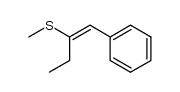 1-phenyl-2-phenylthiobut-1-ene Structure