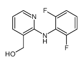 [2-(2,6-difluoroanilino)pyridin-3-yl]methanol Structure
