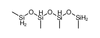 methyl-[methyl(methylsilyloxy)silyl]oxy-methylsilyloxysilane结构式