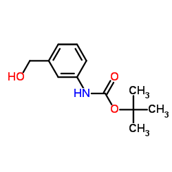 N-Boc-3-hydroxymethylaniline structure