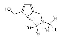 5-[(Dimethyl-d6-amino)methyl]-2-furanmethanol结构式