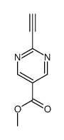 methyl 2-ethynylpyrimidine-5-carboxylate Structure