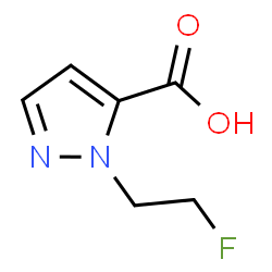 1-(2-Fluoroethyl)-1H-pyrazole-5-carboxylic acid图片