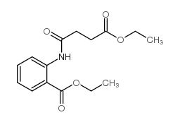 2-[(4-Ethoxy-1,4-dioxobutyl)amino]benzoic Acid Ethyl Ester结构式