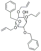 2,3,6-TRIS(ALLYLOXY)-4,5-BIS(BENZYLOXY)CYCLOHEXANOL结构式