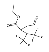 (cis/trans)-Hexafluorcaronaldehydsaeure-ethylester结构式