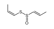 1-prop-1-enylsulfinylsulfanylprop-1-ene Structure