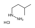 (3-Methylbutyl)hydrazine hydrochloride (1:1)结构式