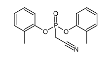di-o-tolyl (cyanomethyl)phosphonate结构式