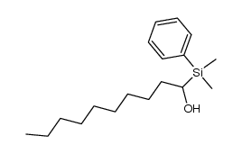 1-(dimethylphenylsilyl)decan-1-ol Structure