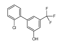 3-(2-chlorophenyl)-5-(trifluoromethyl)phenol结构式