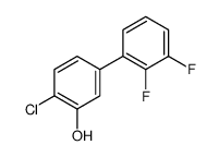 2-chloro-5-(2,3-difluorophenyl)phenol Structure
