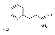 2-Pyridinepropanimidamide, hydrochloride (1:1)结构式