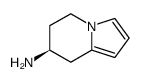 (S)-7-amino-5,6,7,8-tetrahydroindolizine Structure