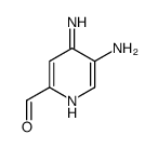 4,5-diaminopyridine-2-carbaldehyde结构式