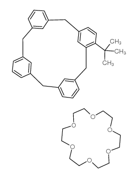 4-tert-butyl-calix[4]arene-crown-6-complex Structure