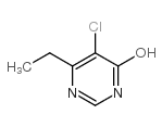 5-Chloro-6-ethylpyrimidin-4-ol Structure