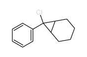 Bicyclo[4.1.0]heptane,7-chloro-7-phenyl-结构式