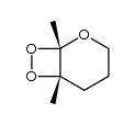 1,6-Dimethyl-2,7,8-trioxabicyclo[4.2.0]octane结构式