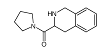 3-(PYRROLIDIN-1-YLCARBONYL)-1,2,3,4-TETRAHYDROISOQUINOLINE Structure