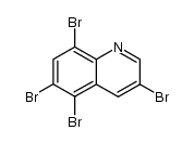 3,5,6,8-tetrabromo-quinoline Structure