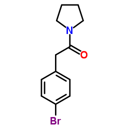 2-(4-溴苯基)-1-(吡咯烷-1-基)乙酮图片