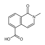 2-dihydro-2-Methyl-1-oxoisoquinoline-5-carboxylic acid structure