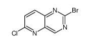 2-bromo-6-chloropyrido[3,2-d]pyrimidine结构式