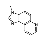 3H-Imidazo[4,5-f]quinoxaline,3-methyl-(9CI) Structure