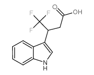 4,4,4-trifluoro-3-(1H-indol-3-yl)butanoic acid picture