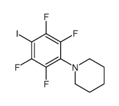 1-(2,3,5,6-tetrafluoro-4-iodophenyl)piperidine Structure
