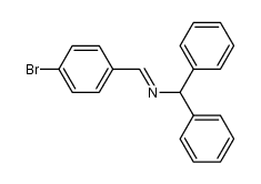 N-(4-bromobenzylidene)-1,1-diphenylmethanimine结构式