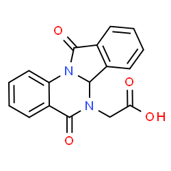 (5,11-Dioxo-6a,11-dihydro-5H-isoindolo[2,1-a]quinazolin-6-yl)-acetic acid picture