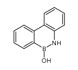 5,6-dihydro-6-hydroxydibenz[c,e][1,2]azaborine结构式