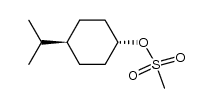 4-isopropylcyclohexyl mesylate Structure