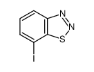 7-iodo-benzo[1,2,3]thiadiazole结构式