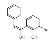 3-bromo-2-hydroxy-N-phenylbenzamide结构式