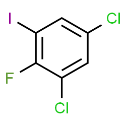 1,5-Dichloro-2-fluoro-3-iodobenzene Structure