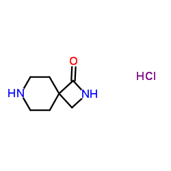 2,7-Diazaspiro[3.5]nonan-1-one hydrochloride (1:1) Structure