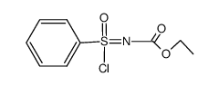 Benzol-(N-carbethoxy)-imino-sulfonsaeurechlorid Structure