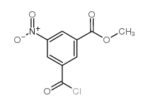 methyl 3-(chlorocarbonyl)-5-nitrobenzoate Structure