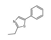 2-ethyl-5-phenyl-thiazole Structure