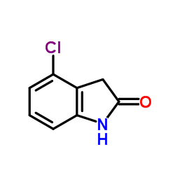 4-Chloro-2-oxindole Structure